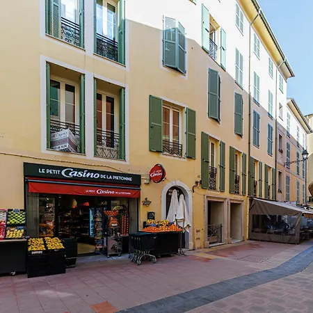 Apartman Rose 3- Climatisation-Centre Ville-Plage Menton